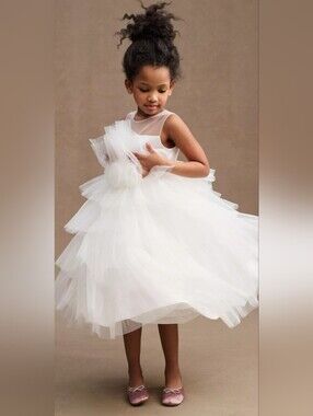 Anthropologie, Princess Daliana Leah Tulle Flower Girl Dress